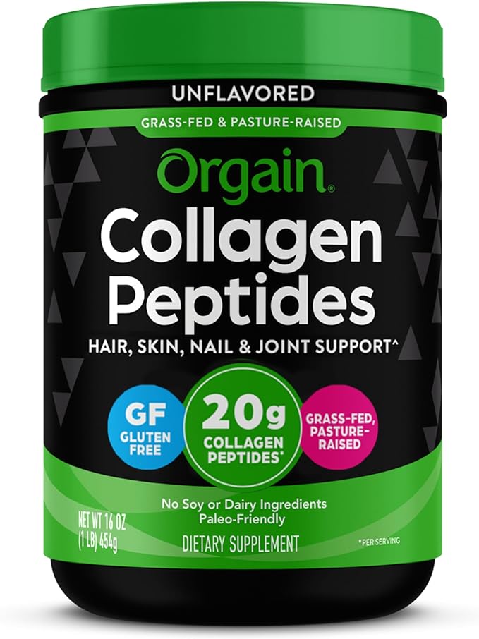 Orgain Hydrolyzed Collagen Peptides Powder For Women & Men