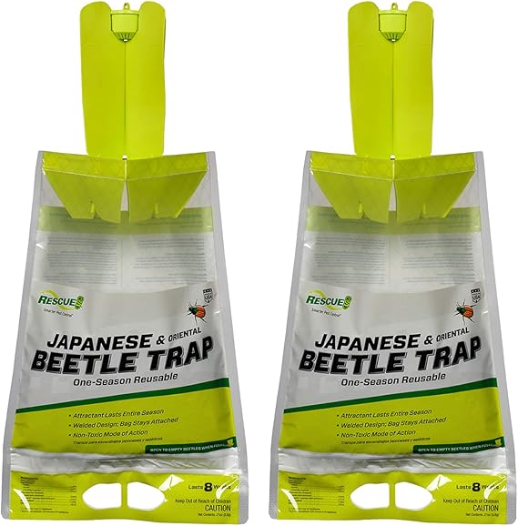 RESCUE Japanese Beetle Trap Reusable Bag 