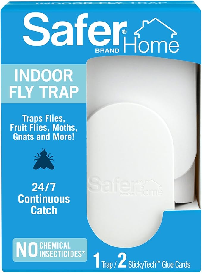 Safer Home Indoor Plug-In Fly Trap for Flies