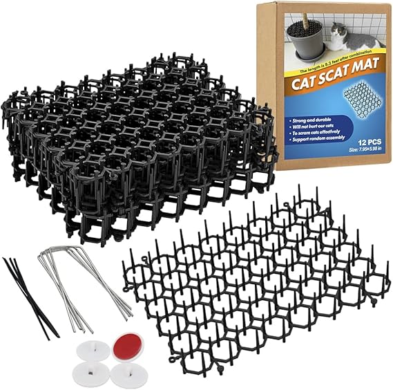 Scat Mat for Cats with Spikes