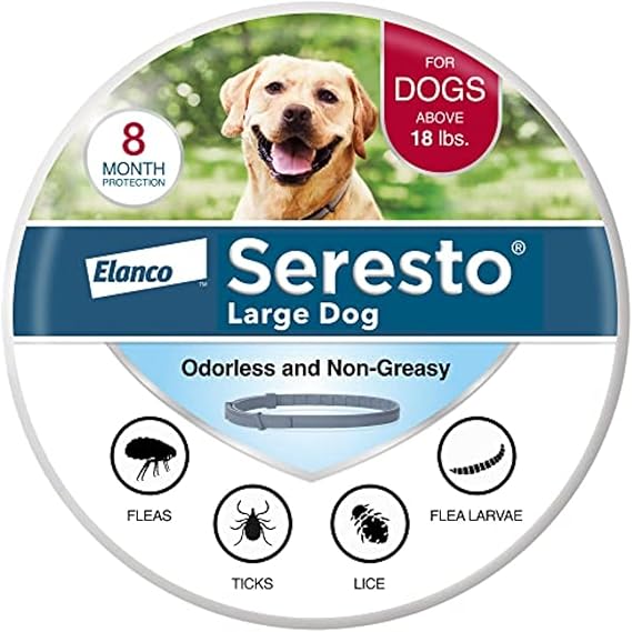 Seresto Large Dog Vet Recommended Flea & Tick Treatment 