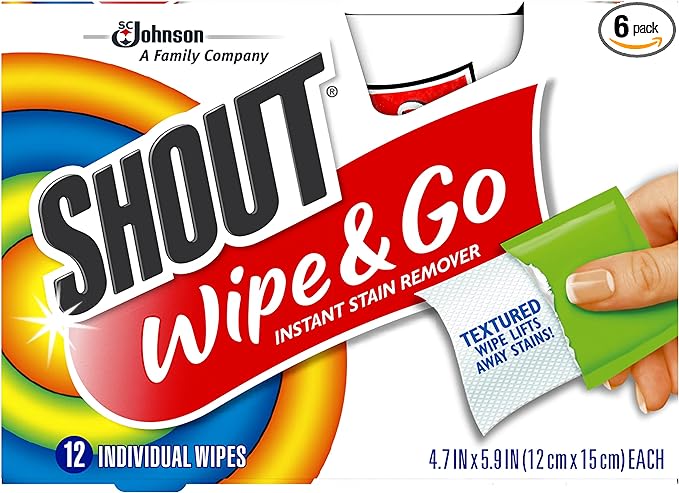 Shout Wipe and Go Instant Stain Remover