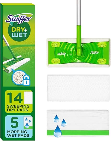 Swiffer Sweeper Dry+Wet Floor Mopping and Sweeping Kit