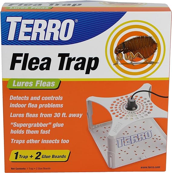 TERRO Electric Light Refillable Flea Trap and Killer