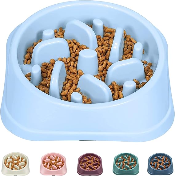 UPSKY Slow Feeder Small Dog Bowls