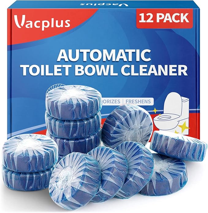 Vacplus Automatic Toilet Bowl Cleaner Tablets