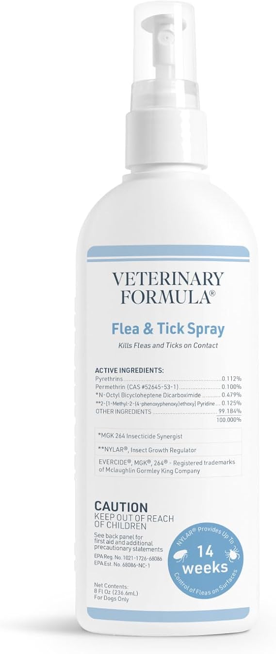 Veterinary Formula Flea and Tick Spray for Dogs