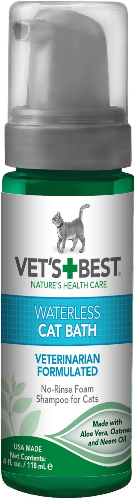 Vet's Best Waterless Cat Bath Veterinarian Formulated