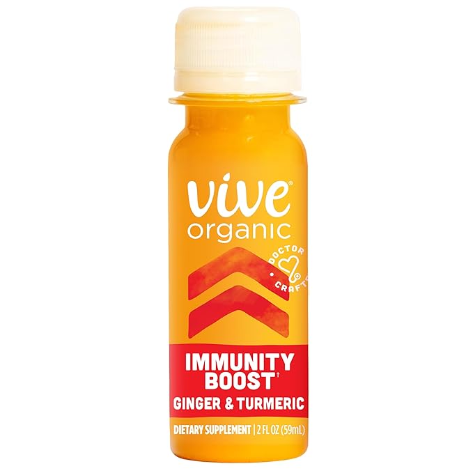 Vive Organic Immunity Boost Original Ginger & Turmeric Shot