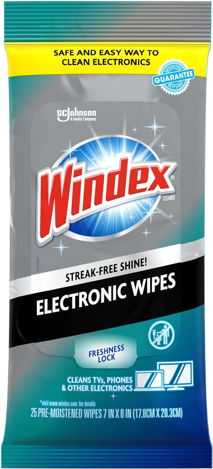 Windex Electronic Cleaning Wipes for TVs