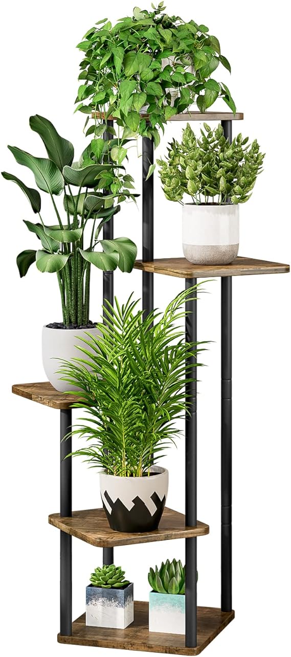 AZERPIAN Plant Stand  Flower Shelf for Multiple Plants