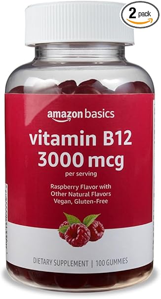 Amazon Basics Vitamin Gummies For Metabolism & Immune System Support