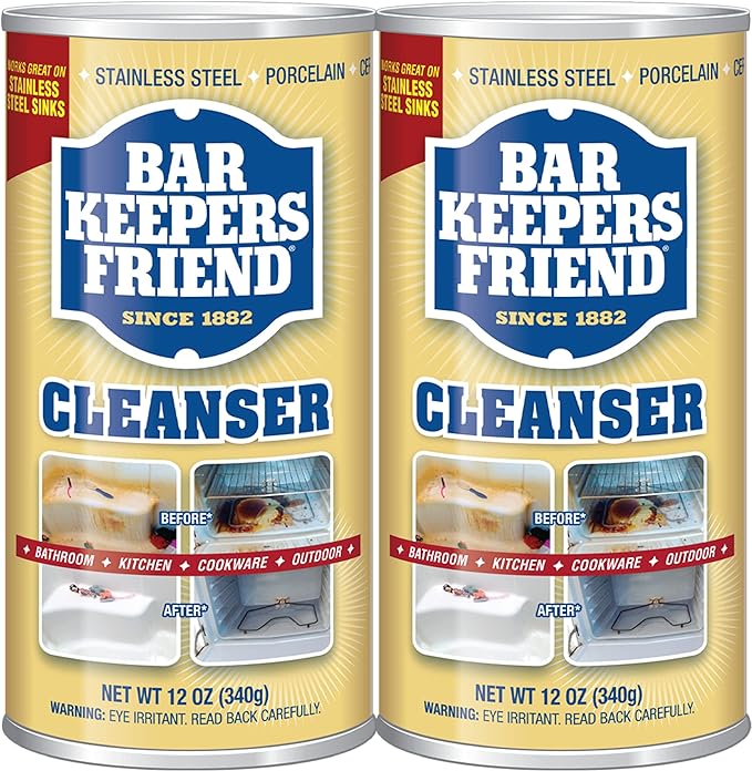 Bar Keepers Friend Powder Cleanser For Kitchen