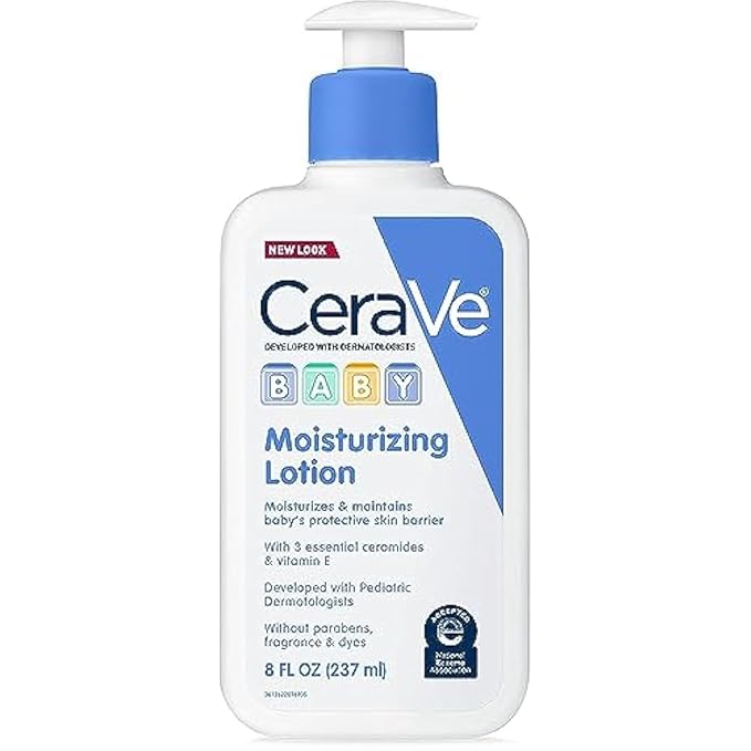 CeraVe Moisturizing Gentle Baby Lotion with
Ceramides