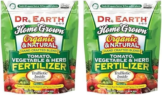 Dr. Earth Organic Vegetable & Herb Fertilizer Poly Bag