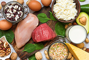 Eat plenty of protein at every meal