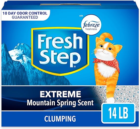 Fresh Step Extreme Clumping Litter With Febreze Freshness,