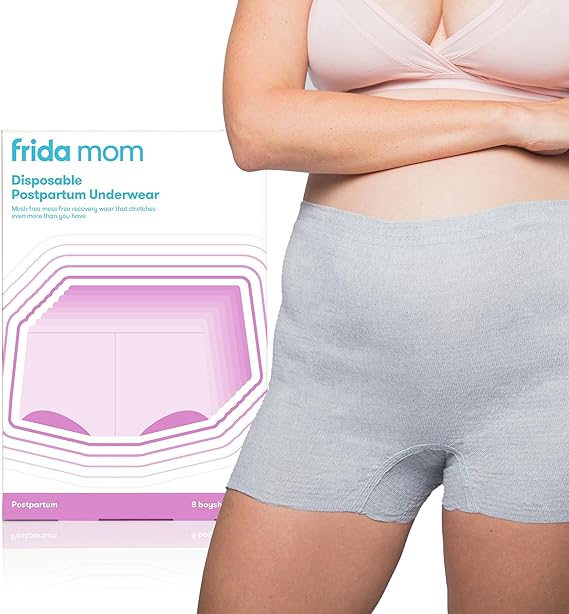 Frida Mom Women's Postpartum Underwear Seamless with Stretchy Support