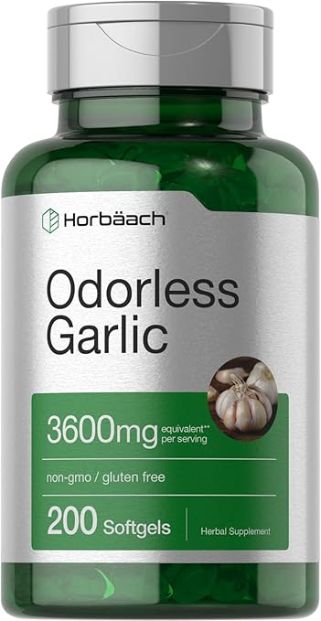 Horbäach Odorless Garlic Softgels