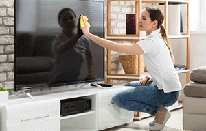 How Often to Clean a Flat-Screen TV