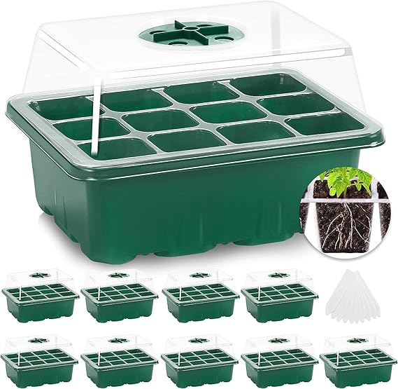 MIXC Seed Starter Tray Seed Starter Kit with Humidity Dome