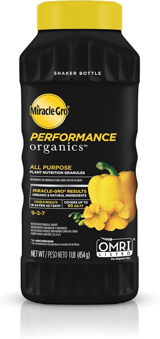 Miracle-Gro Performance Organics All Purpose Plant Nutrition Granules