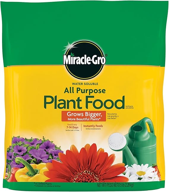 Miracle-Gro Water Soluble All Purpose Plant Food