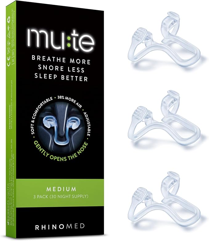 Mute Snoring Solution Nasal Dilator for Snore Reduction