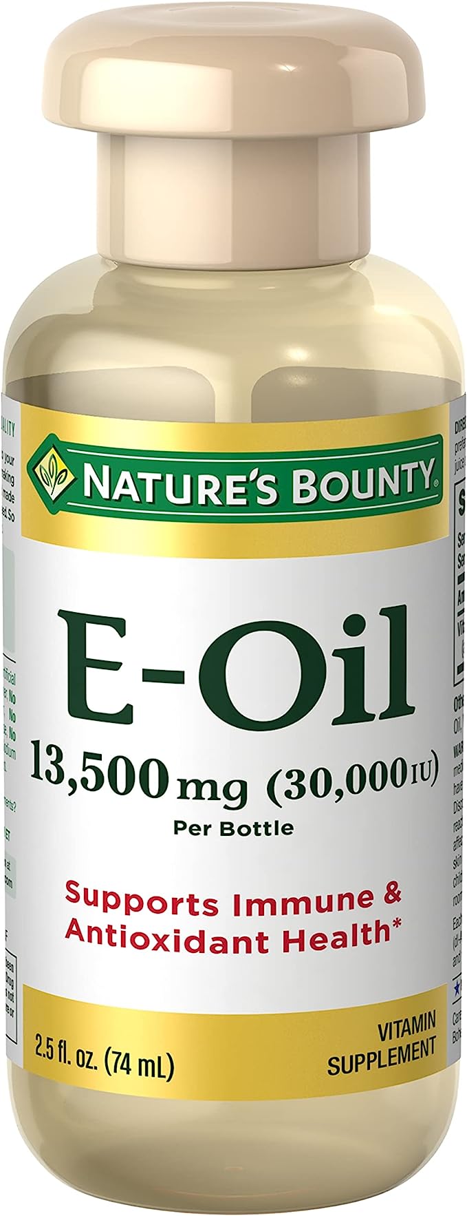 Nature’s Bounty Vitamin E Oil, Supports Immune & Antioxidant