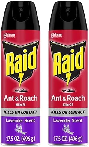 Raid Ant & Roach Killer Spray With Lavender Scent