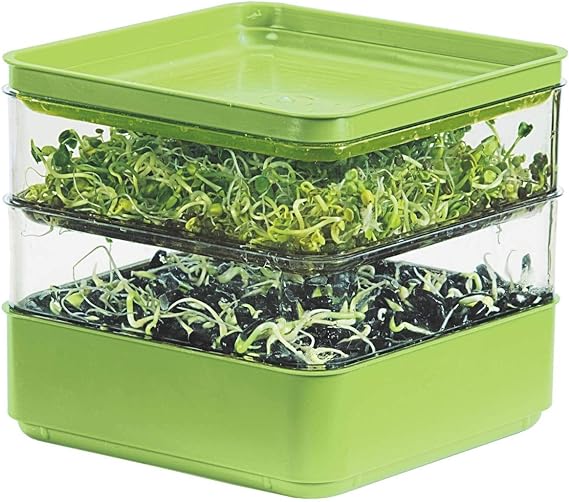 Seed Sprouter Seedling Starter Tray with Lid