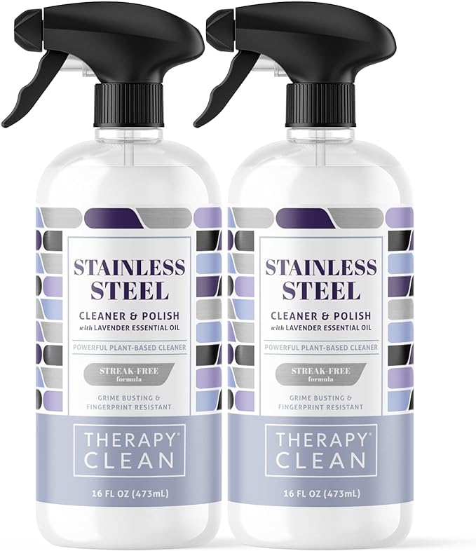 Therapy Stainless Steel Cleaner and Polish
Spray 