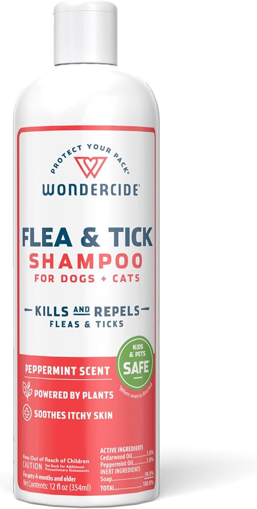 Wondercide - Flea & Tick Killer Treatment Shampoo 