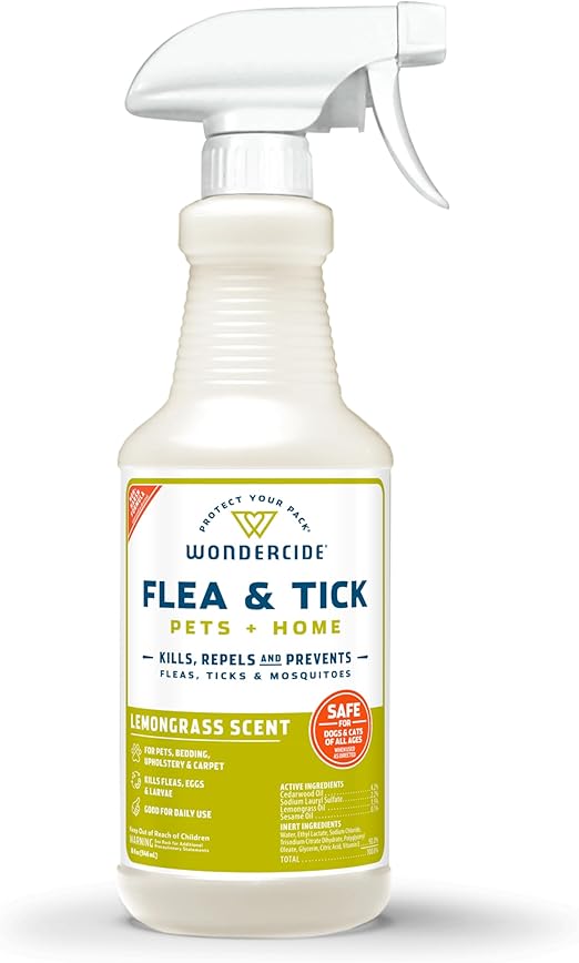 Wondercide Natural Flea Tick & Mosquito Spray for Pets