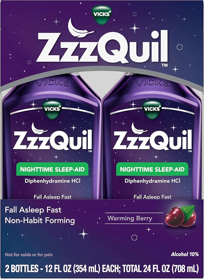 ZzzQuil Nighttime Sleep Aid Liquid